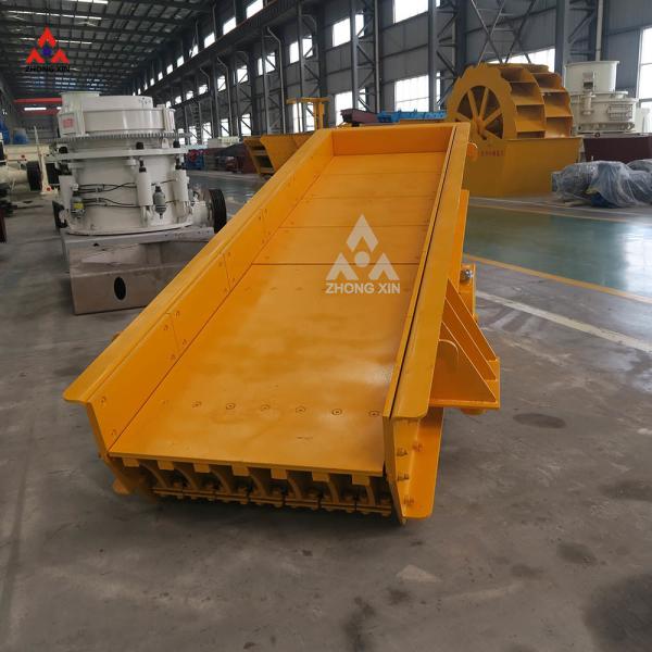 Máquina de vibração do alimentador do minério do cascalho para a pedra 200-250TPH que esmaga a planta