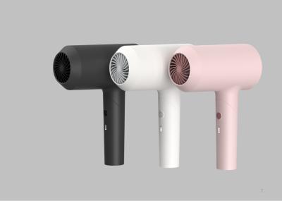 High Air Volume 45-50 m3/h Operated Rechargeable Hair Dryers Foldable Handle