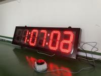 Reloj digital LED para interiores y exteriores con método de disipación/mantenimiento/estable y más fuerte