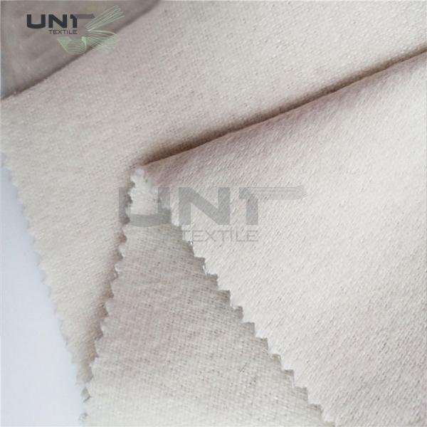 Cravate de laine interlignant le lien d'armure toile/polyester interlignant la bonne élasticité