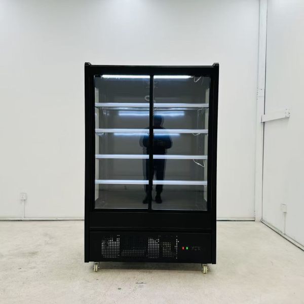 Multi Layer Air Curtain Refrigerator 3 Doors Commercial Multideck Fridges