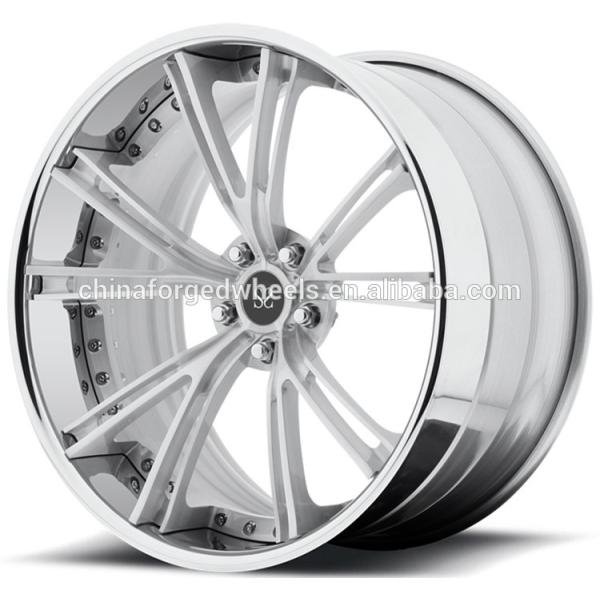 Польская оправа 2-Piece автомобиля выковала колеса оправы 20 дюймов подгонянные для Lexus GS 5x114.3