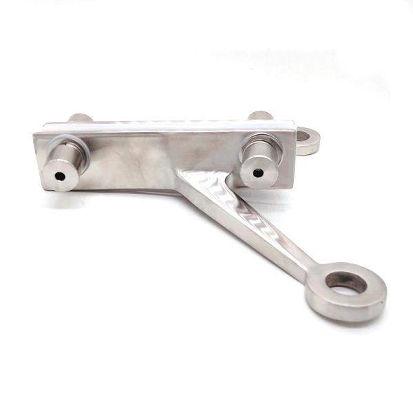 304 Stainless Steel 2 Arms Curtain Wall Spider Glass Fittings