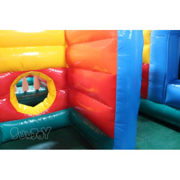 Outdoor Adults Inflatable Obstacle Course Garden Maze Park
