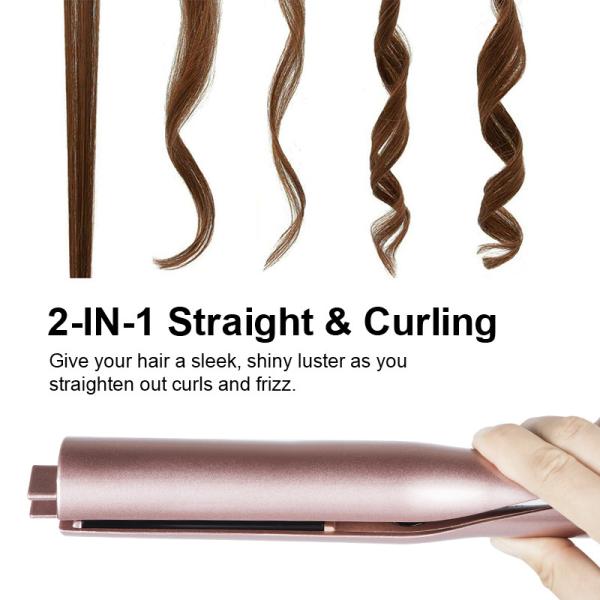 OEM Curler 2 раскручивателя волос 220 градусов в 1 Nano плите титана