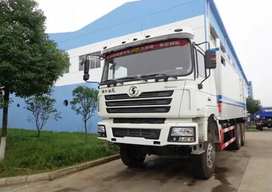 Shacman 6X4 15ton 20ton Heavy Duty Cargo Truck With Rear Lifting Platform