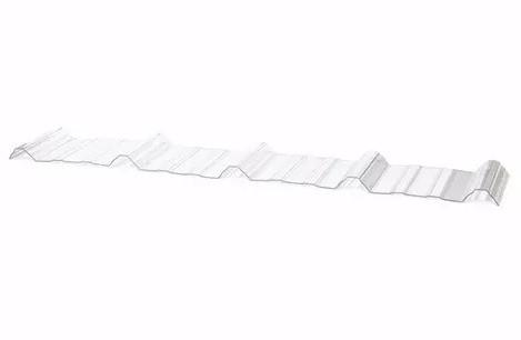 10mm Awning PC Roofing Panels 100% Virgin Bayer Material 12%-95% Light Transmission