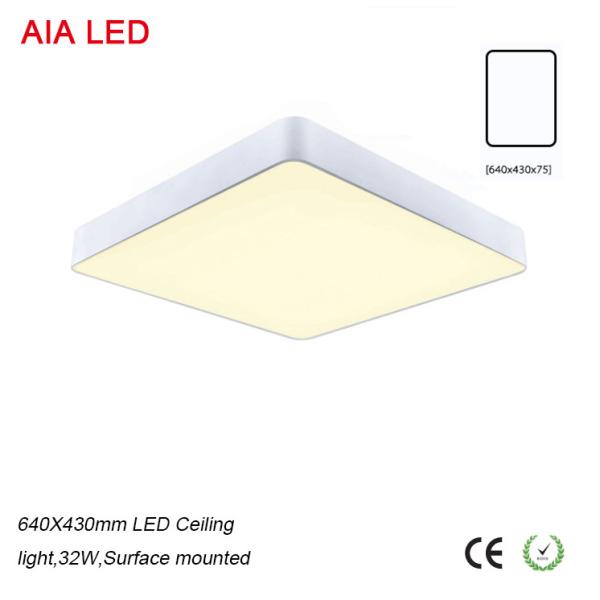 Square inside IP40 modern competitive price LED Ceiling lighting for clothing store