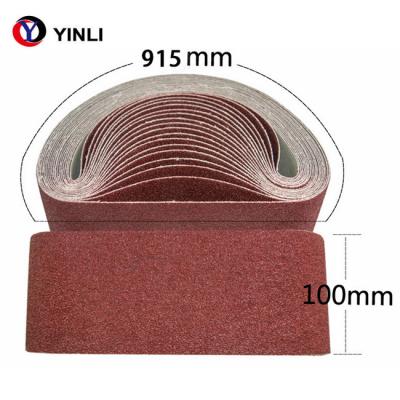Warehouse Shipping Within 24h 27PCS 3x18 40 - 400 Grit Sanding Belt Set For Stainless Steel Sanding Polish