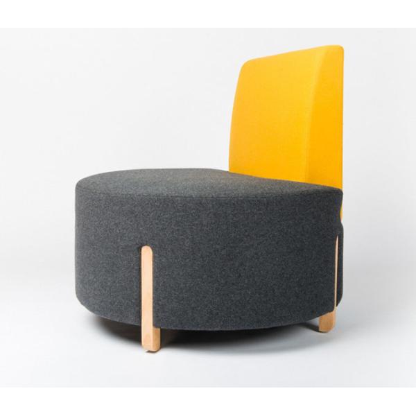 Contemporary Living room sofa Single Double color Card Seat Modern Sectional Couches