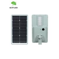 Lumières actionnées solaires solaires en aluminium de route de Monosilicon de réverbère de la campagne LED
