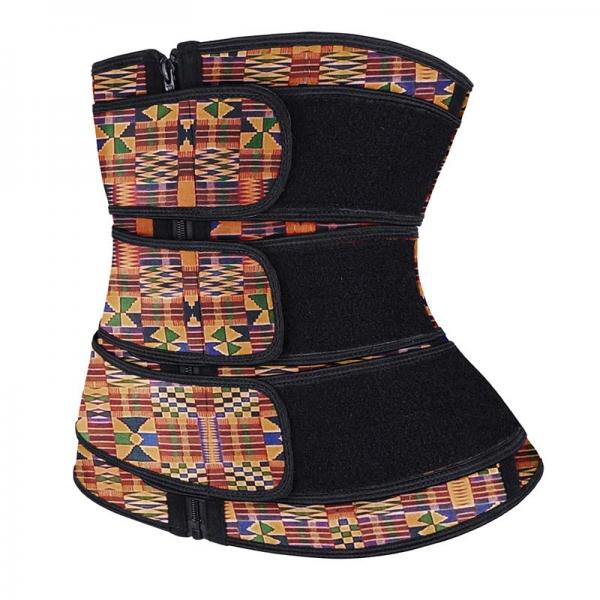 Тренер 3XS талии ремня латекса 3 изгибает пояс триммера талии с молнией