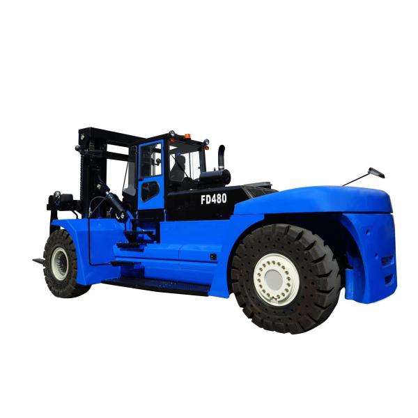 Commins Engine 28t Diesel Forklift Fd280 with Pneumatic Tyres and Fork Positioner