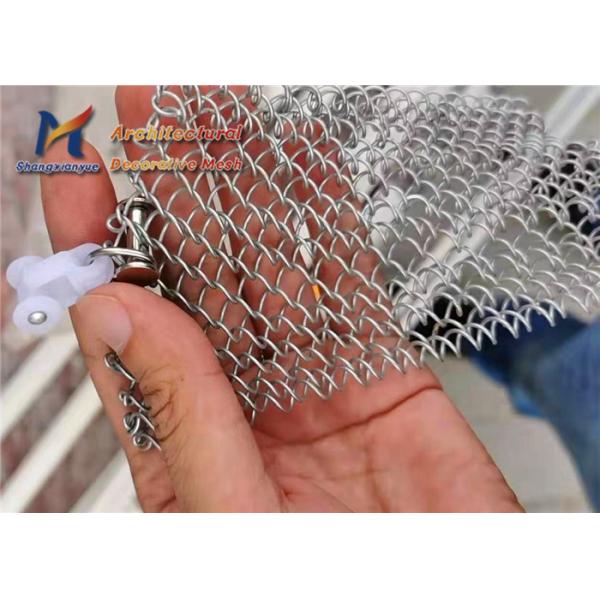 Листы сетки металла рассекателей 0.5mm сетки Drapery катушки ресторана декоративные