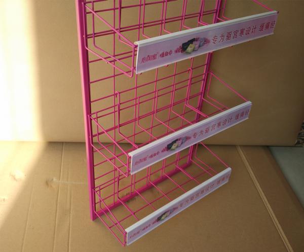 Hot Service Supermarket Metal Display Shelves for Retail Product
