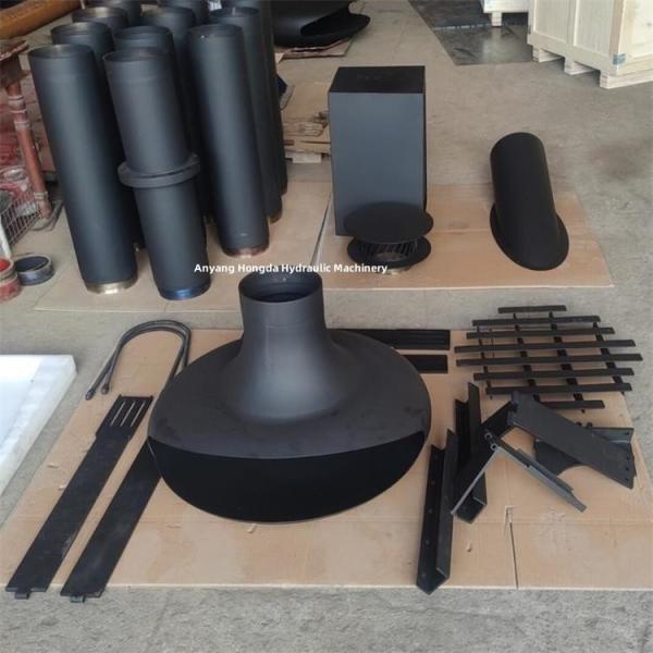 stove fireplace rotating spherical suspended hanging round