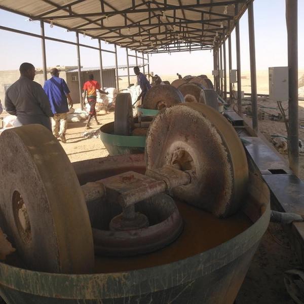 Gold Grinder Gold Stone Roller Grinding Wet Pan Mill Machine For Africa