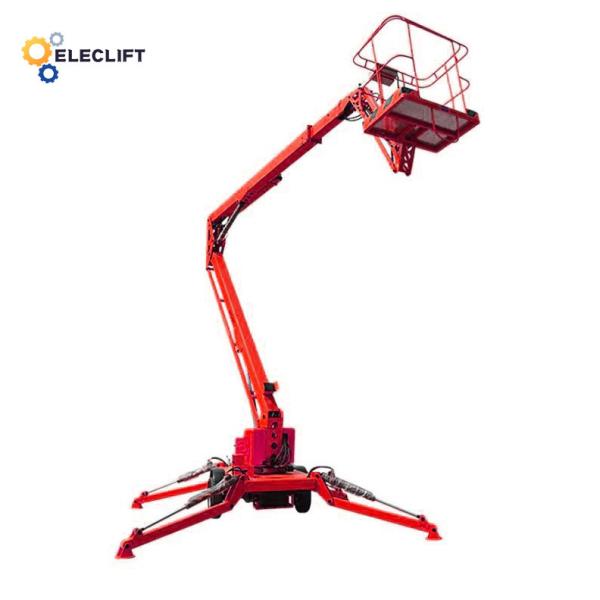 25-45 Feet Telescopic Boom Lift With 500-1000Lbs Capacity