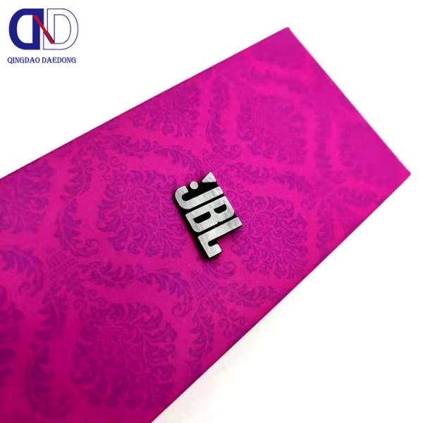 Acceptable Customer's Logo Metal Stamping Labels for Customization