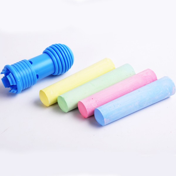 Drawing Chalk with Holder 4+1pcs Jumbo Color Chalk for Kids