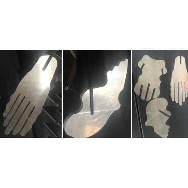 Advertising Industry Fiber Laser Metal Cutting Machine High Efficient Cutting Head