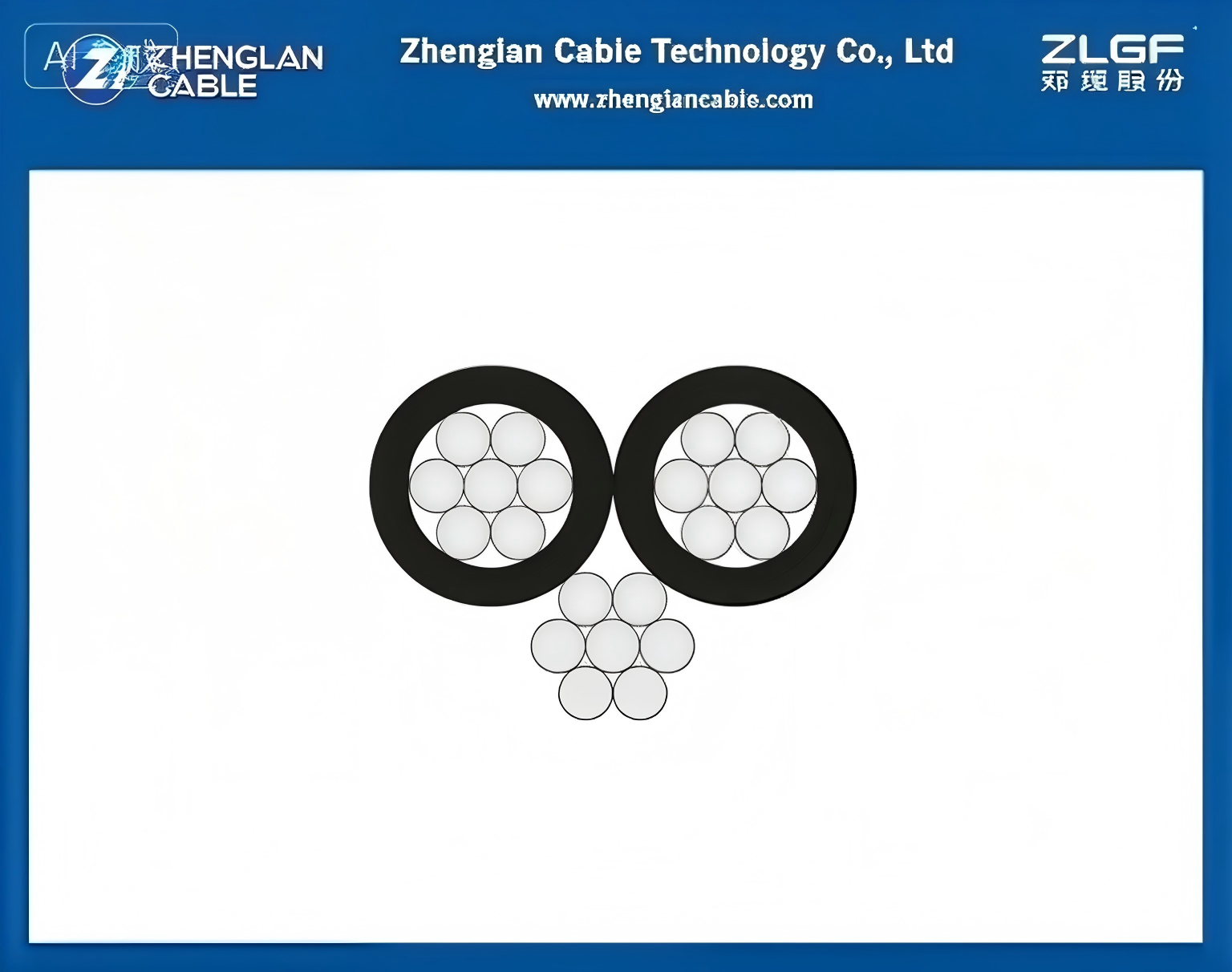 Low Voltage ABC Cable 2x6+6awg Purpura Aluminum Conductor Triplex Overhead Service Drop Cable Wire
