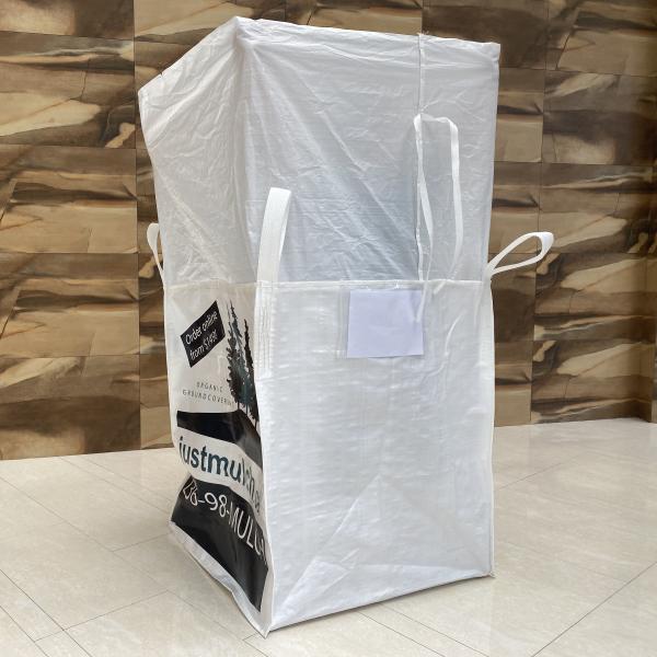 Color Printing BOPP FIBC Bulk Jumbo Bag 500kg 800kg 1000kg For Stone Seed Feed