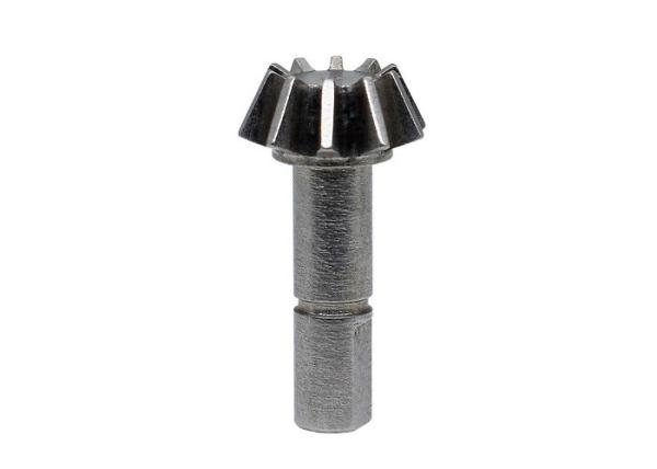 Stainless Steel Straight Industrial Bevel Gears 10T  M0.8 304 DIN 9 Quality Class