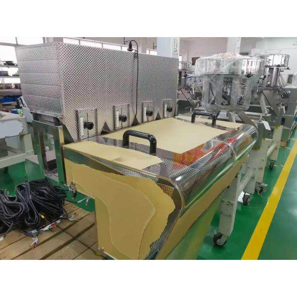 304SS обрамляют главный линейный Weigher 4 для сладкой машины упаковки попкорна