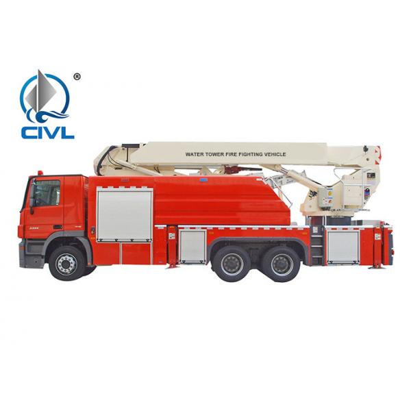 Water Tower 6x4 31900kg Fire Fighting Vehicle