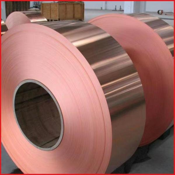 Beryllium Copper Metal Roll C17200 C17300 C17500 50x5mm Copper Sheet Metal Roll H62 H65 H68