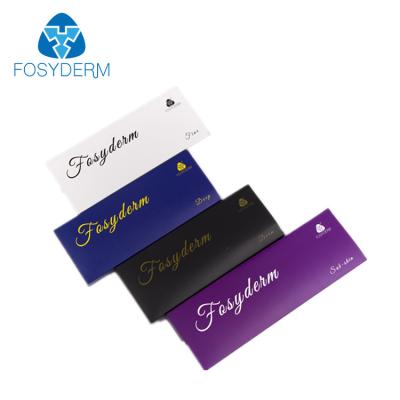 Linha do enchimento da injeção do HA do gel Permanent cutâneo do aumento 2ml Derm do bordo semi