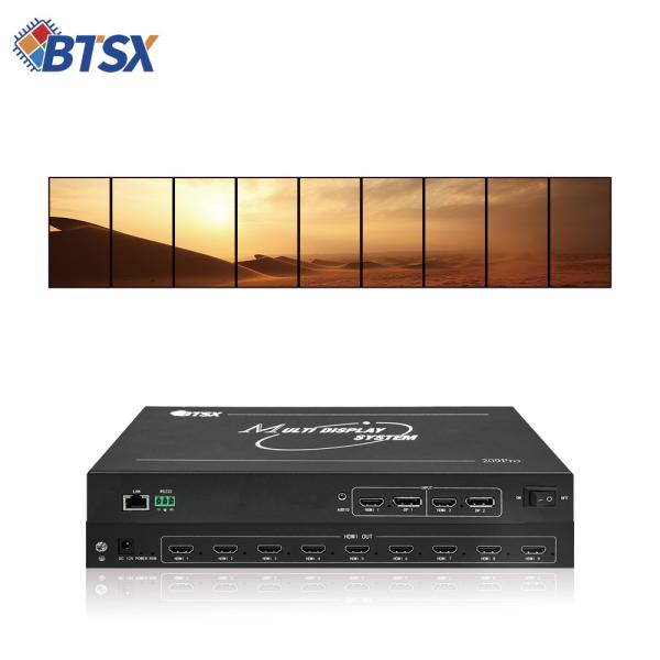 BIT-MSE-209Pro 9-way HDMI 1.3 Video Wall Controller for Seamless Display in Professional AV Integration 1.8 KG Package Weight