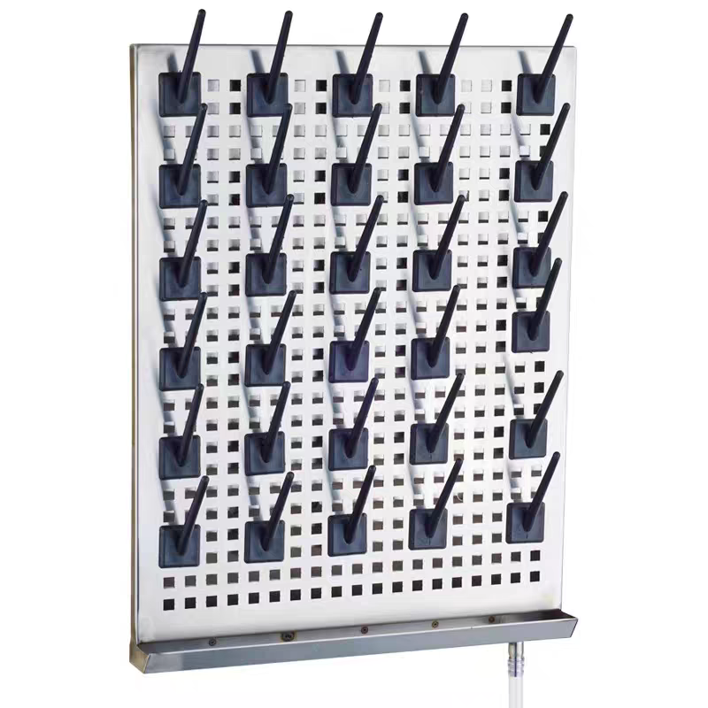 304 Stainless Steel Labware Drying Rack Anti Corrosive Laboratory Drying Rack