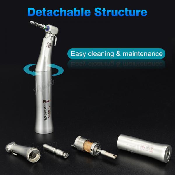 Reduction Contra Angle E-Generator Led Light 20/1 Dental Implant Handpiece