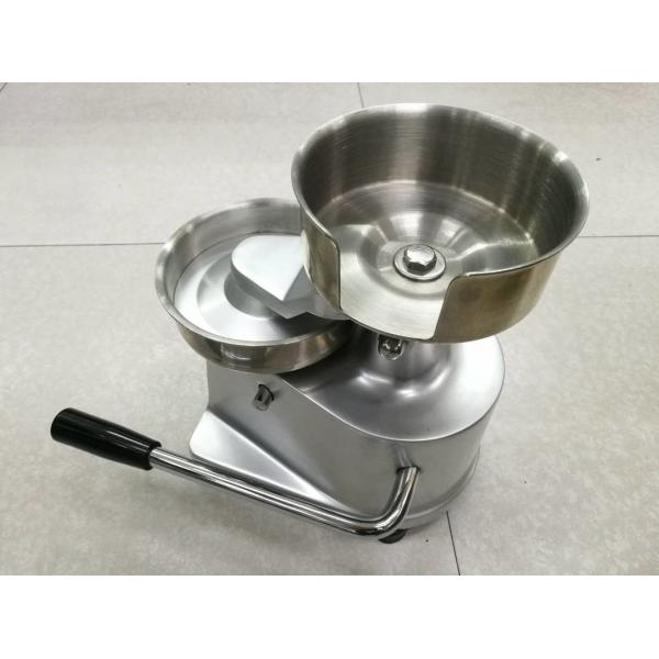 Пресса Дя.10км бургера алюминиевого сплава ручная и пресса Патты гамбургера оборудований пищевой промышленности Дя.13км