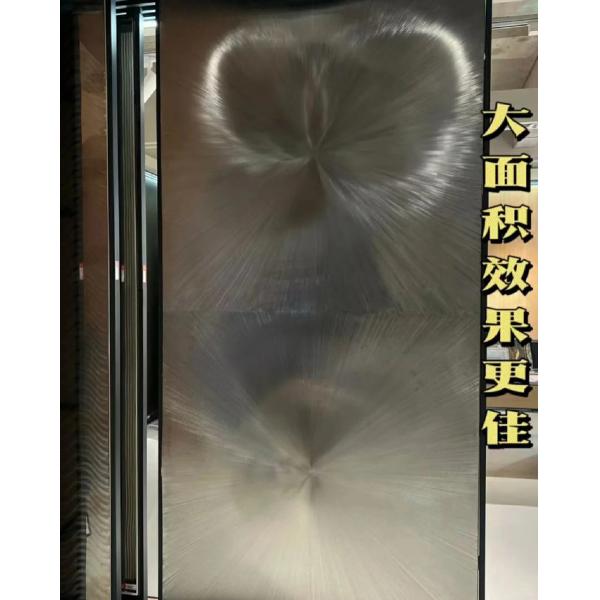 4x8ft полированная нержавеющая сталь текстура 304 316 зеркальная отделка 3D художественное украшение шаблон нержавеющая сталь лист