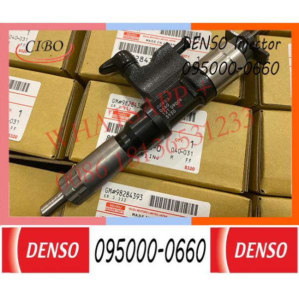 Fuel Injector DENSO ISUZU 4HK1 Engine Common Rail Injector 095000-0660 8982843930 8-98284393-0