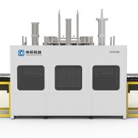 Máquina automática de embalagem de celulose Material de cana de açúcar Fabricação de talheres de madeira