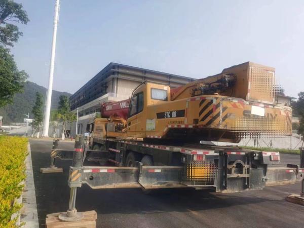 Cran de camion de 35 tonnes, 18 ans d'utilisation