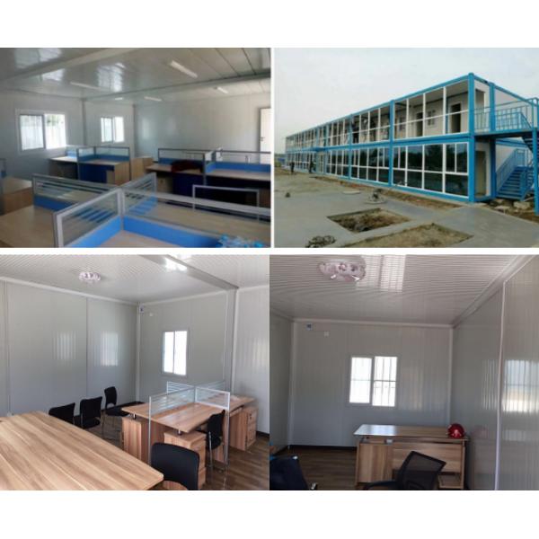 Durable Container Living Homes , 0.45mm Thickness Roof Movable Container House