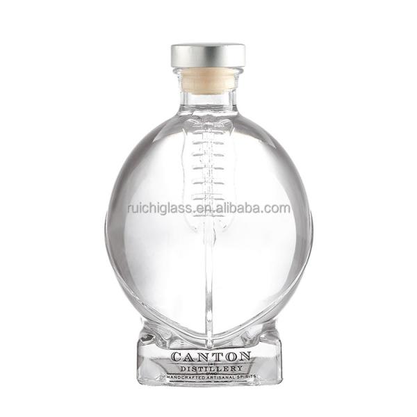 Botalhas personalizadas de Vodka Whisky Brandy perfeitas para bebidas espirituosas Vinho de rum
