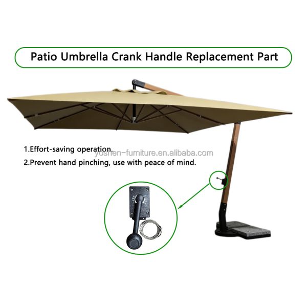 4M Cantilever Patio Umbrella Crank Lift Replacements