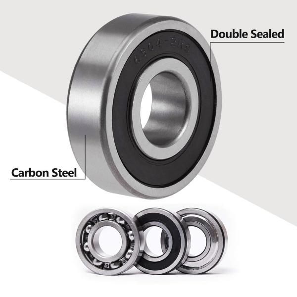 Acero cromado con rodamiento de altas RPM 6304 2RS con rodamiento de bolas