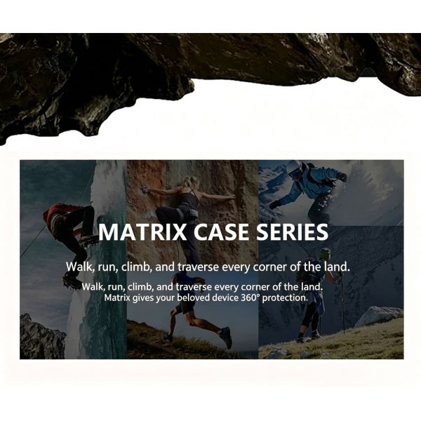 Rugged Outdoor Phone Case with Industrial-Grade Shockproof Protection, Magnetic Kickstand, and Lanyard Hole