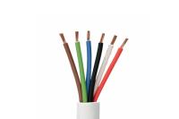 5 câble chauffant fait sur commande de veste d'isolation de Telfon de fil électrique des goupilles 200C