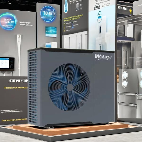 Wotech CE Certificado 14kw R32 Eco bombas de calor monobloco de inversor de fase única para o mercado espanhol