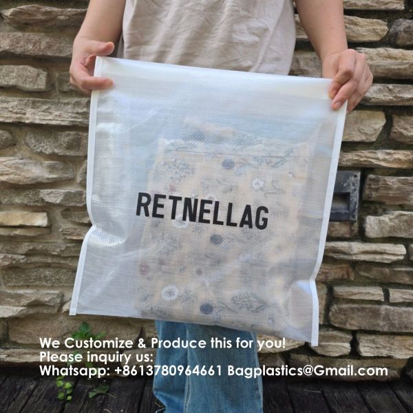 OEM ODM Logo Size Reusable 100% Natural Fabric Texitle Envelope Gift Packaging Pouch Dust Bag For Clothes Lingerie Storage