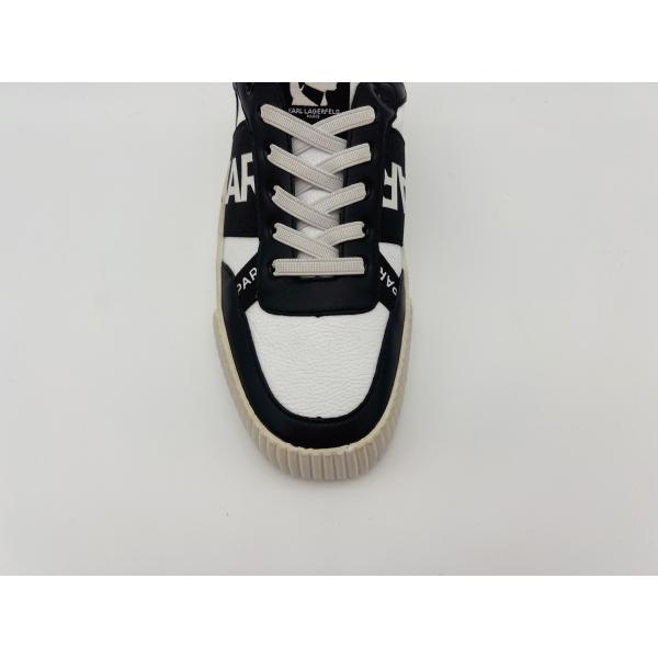 Black Leather Slip Resistant Work Shoes Womens Stylish Soft Nappa Pu