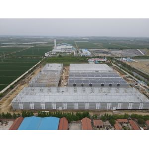 Reasonable Price Custom Prefab Steel Warehouse / Storage House for Industrial Use
